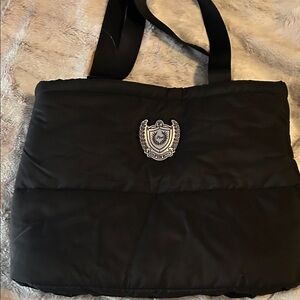 PINK Victoria's Secret Black Padded Tote | NWT